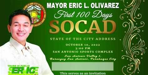 Mayor of Parañaque .